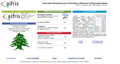 Desktop Screenshot of aifris.eu