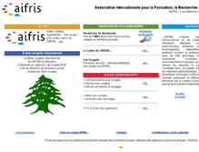 Tablet Screenshot of aifris.eu